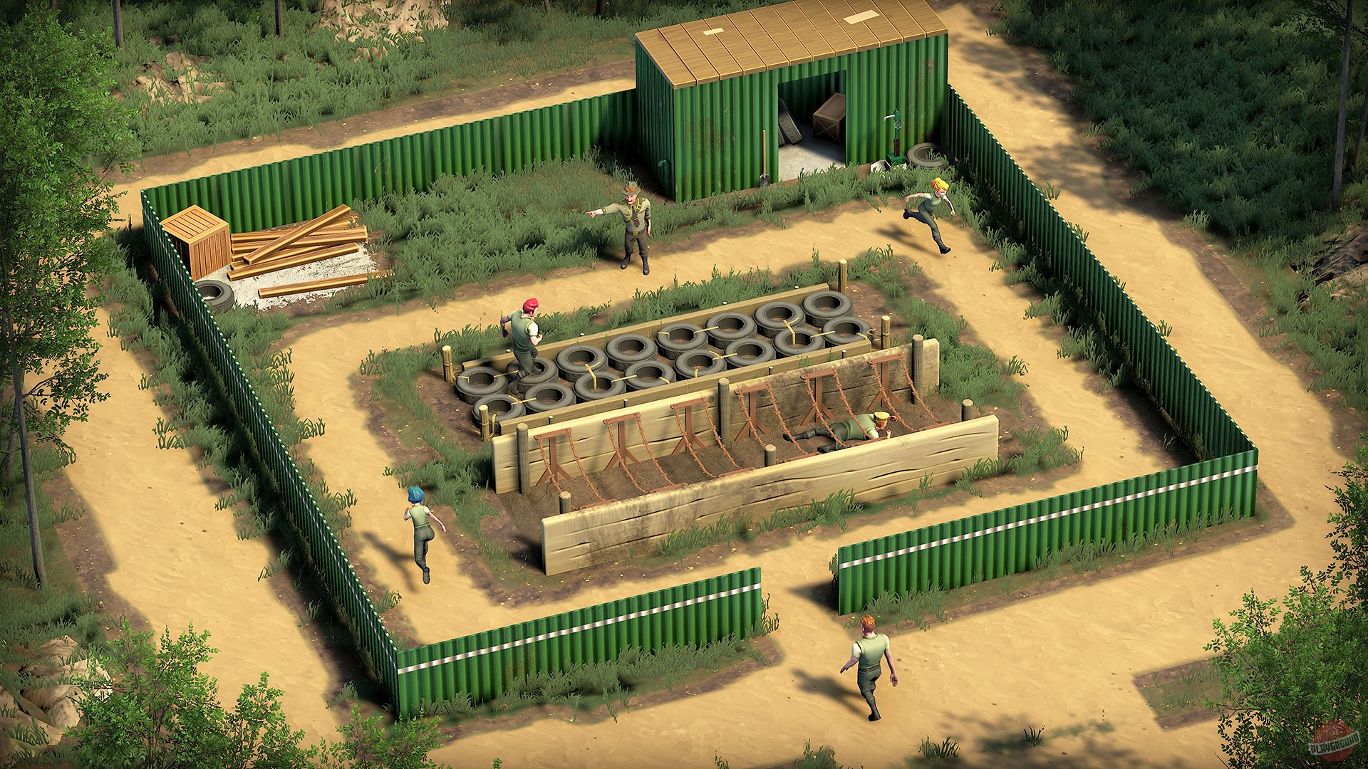 Скриншот из игры One Military Camp - 24