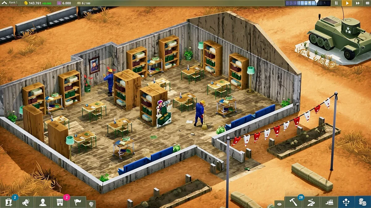 Скриншот из игры One Military Camp - 19