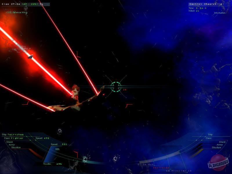 Скриншот из игры Abyss Lights: Frozen Systems - 2