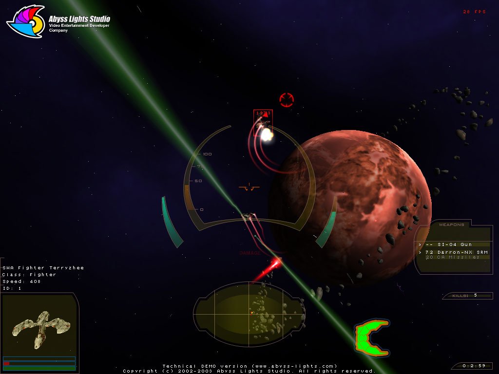 Скриншот из игры Abyss Lights: Frozen Systems - 5