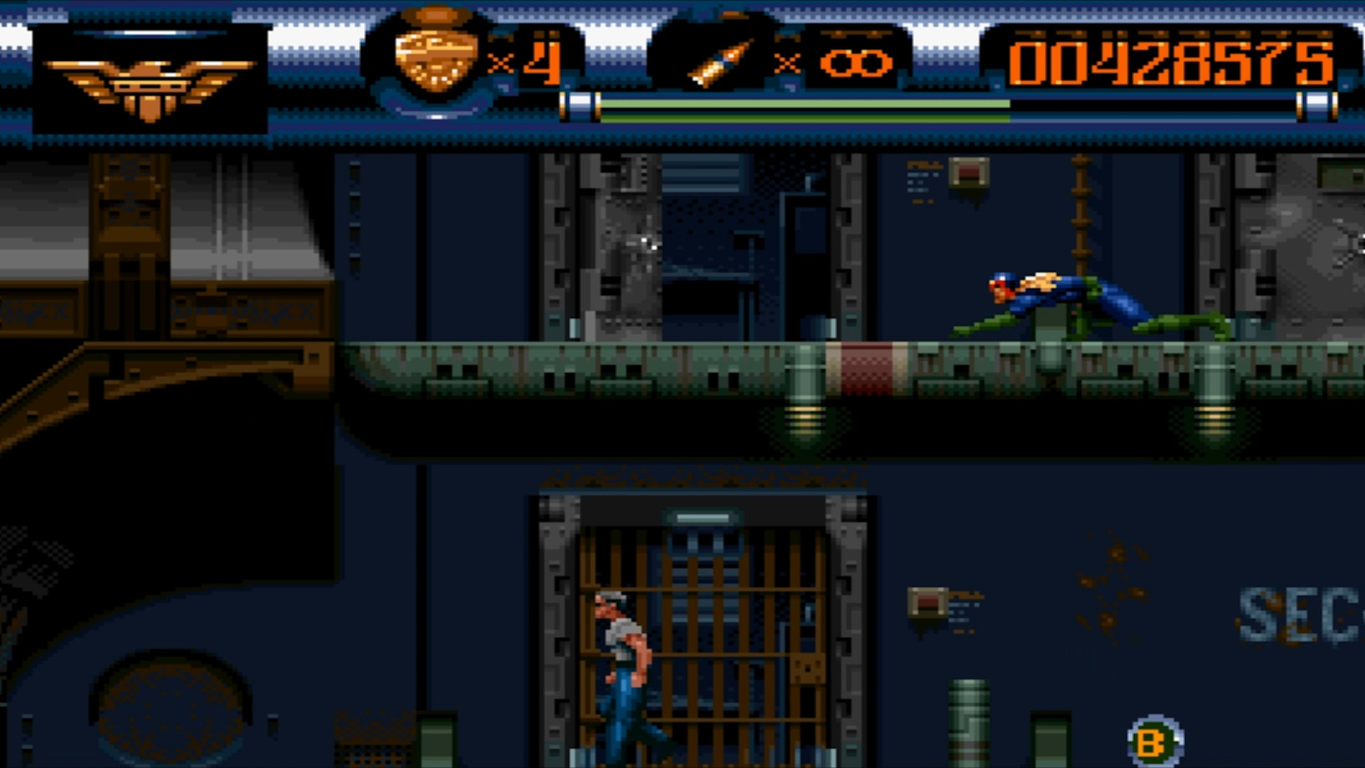 Скриншот из игры Judge Dredd - 1