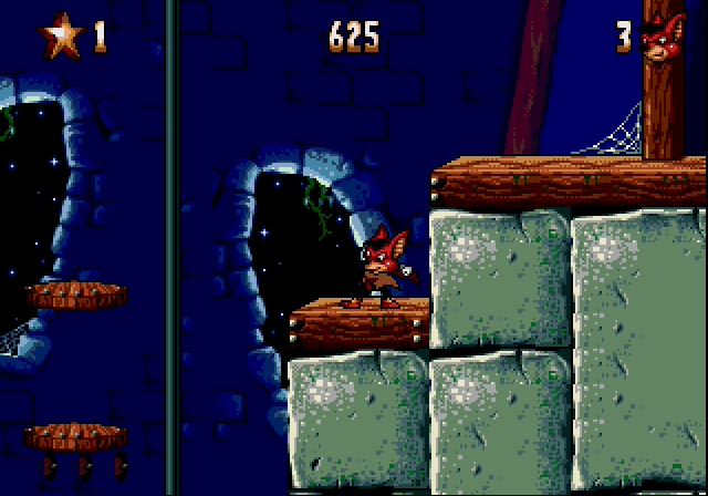 Скриншот из игры Aero the Acro-Bat 2 - 23