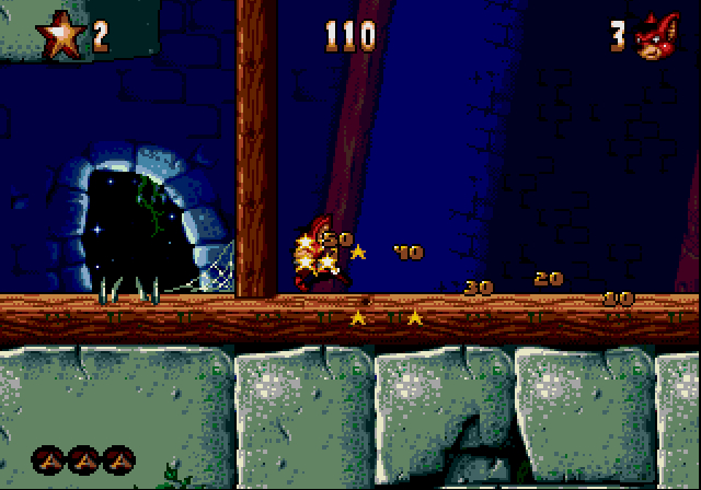 Скриншот из игры Aero the Acro-Bat 2 - 18