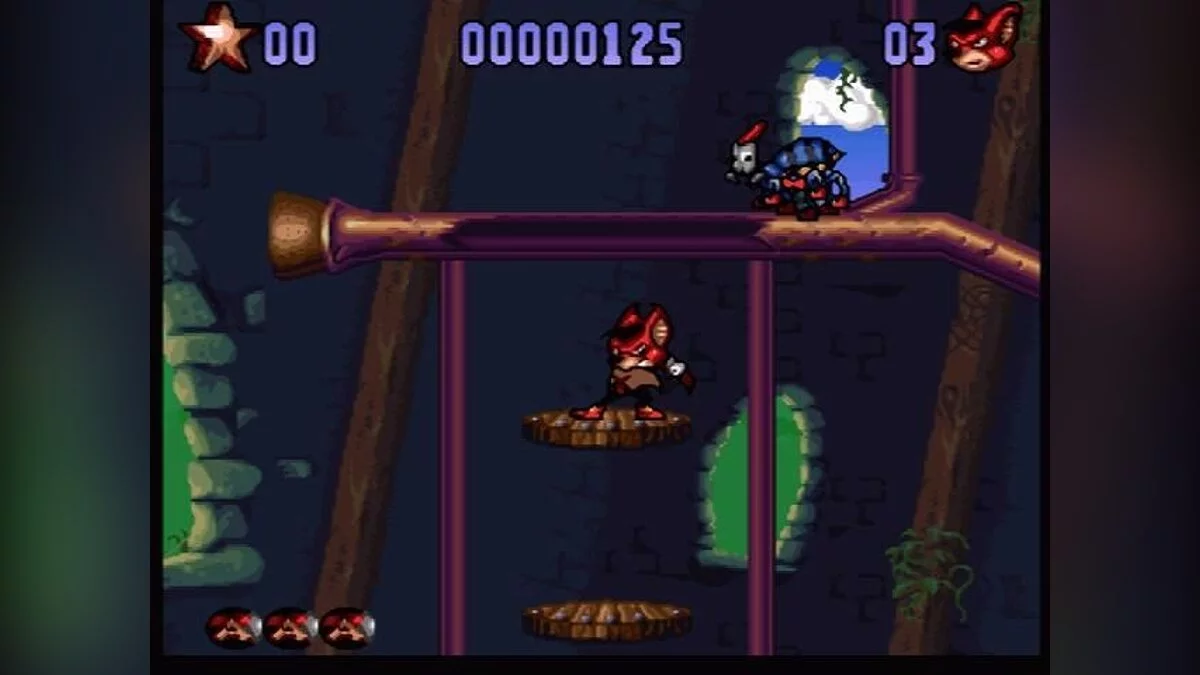 Скриншот из игры Aero the Acro-Bat 2 - 17