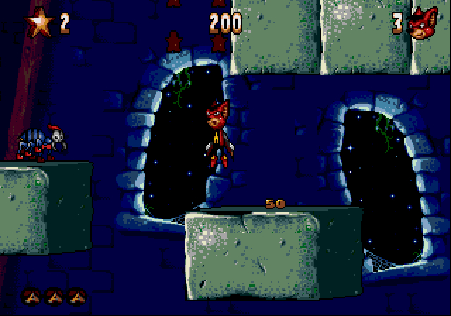 Скриншот из игры Aero the Acro-Bat 2 - 14