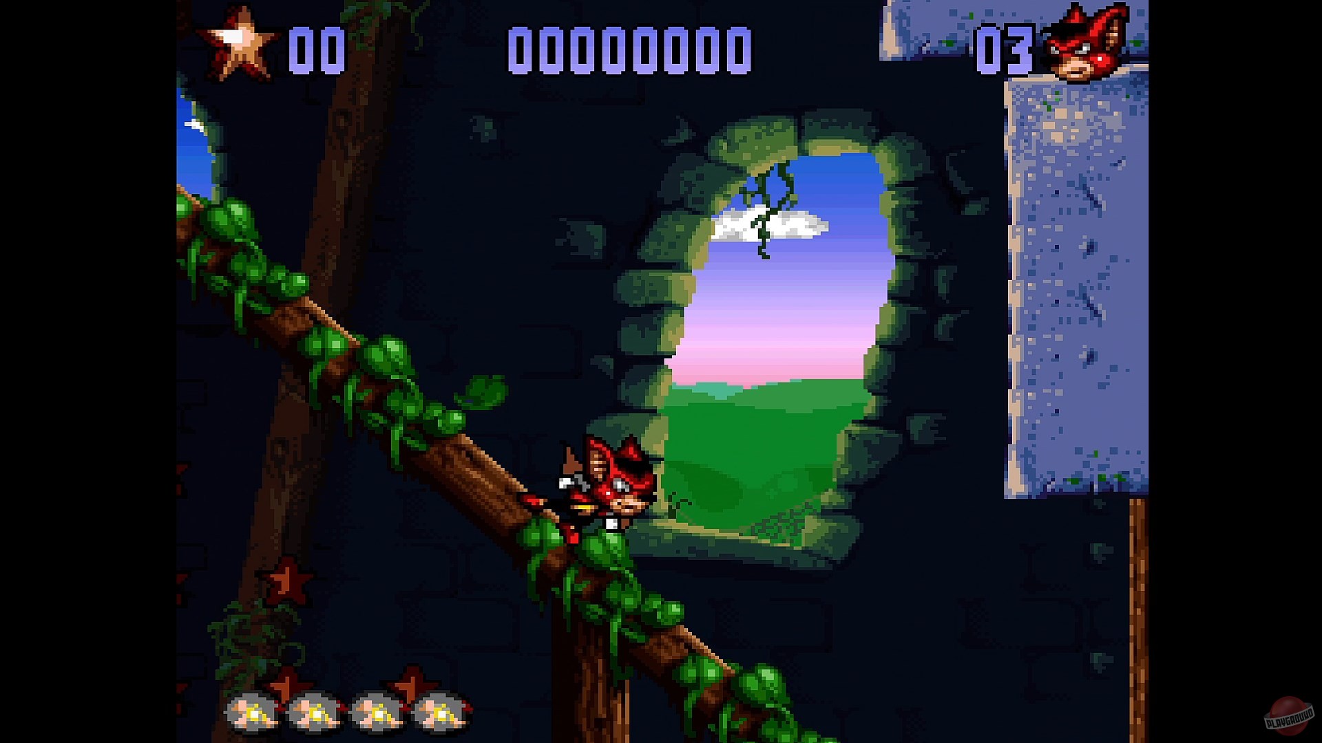 Скриншот из игры Aero the Acro-Bat 2 - 5