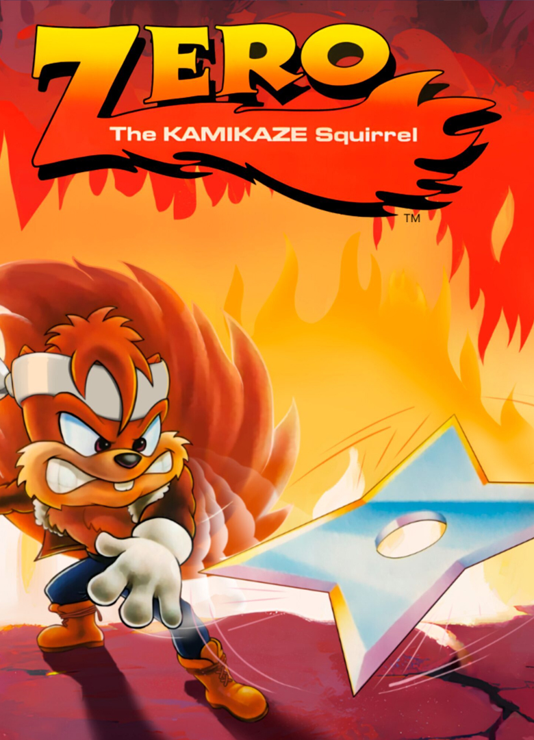 Обложка игры Zero the Kamikaze Squirrel