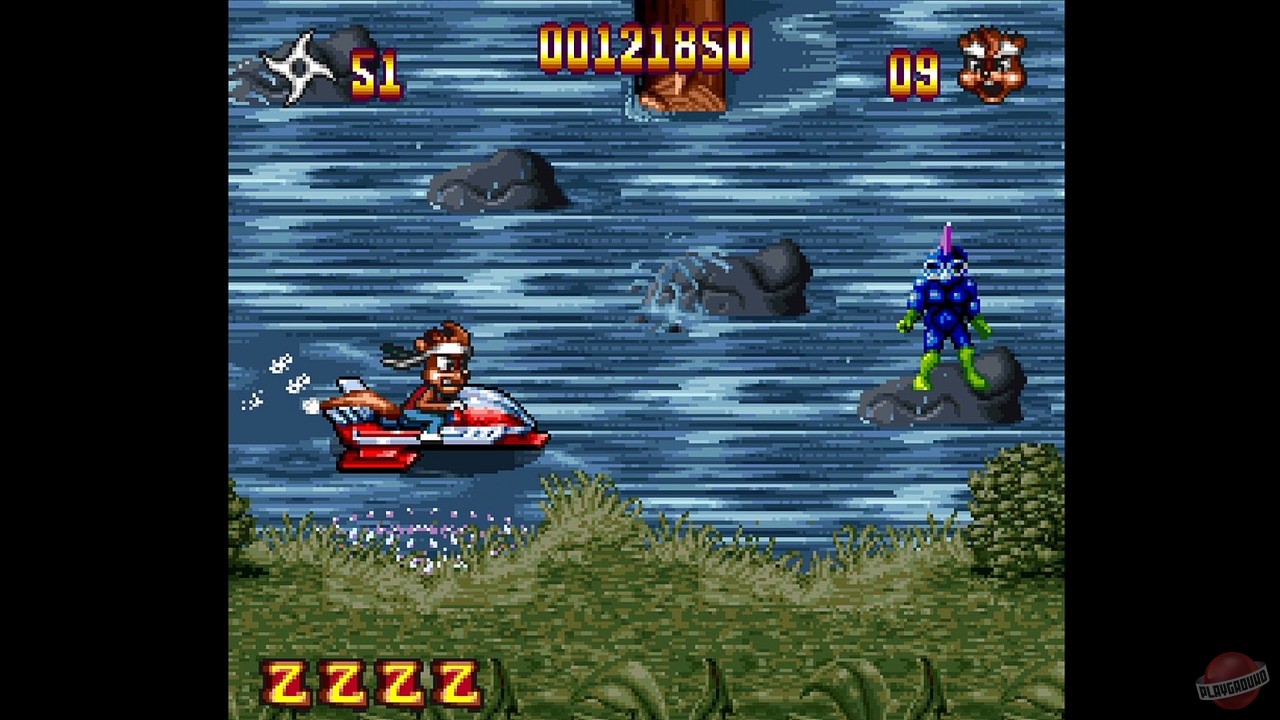 Скриншот из игры Zero the Kamikaze Squirrel - 7