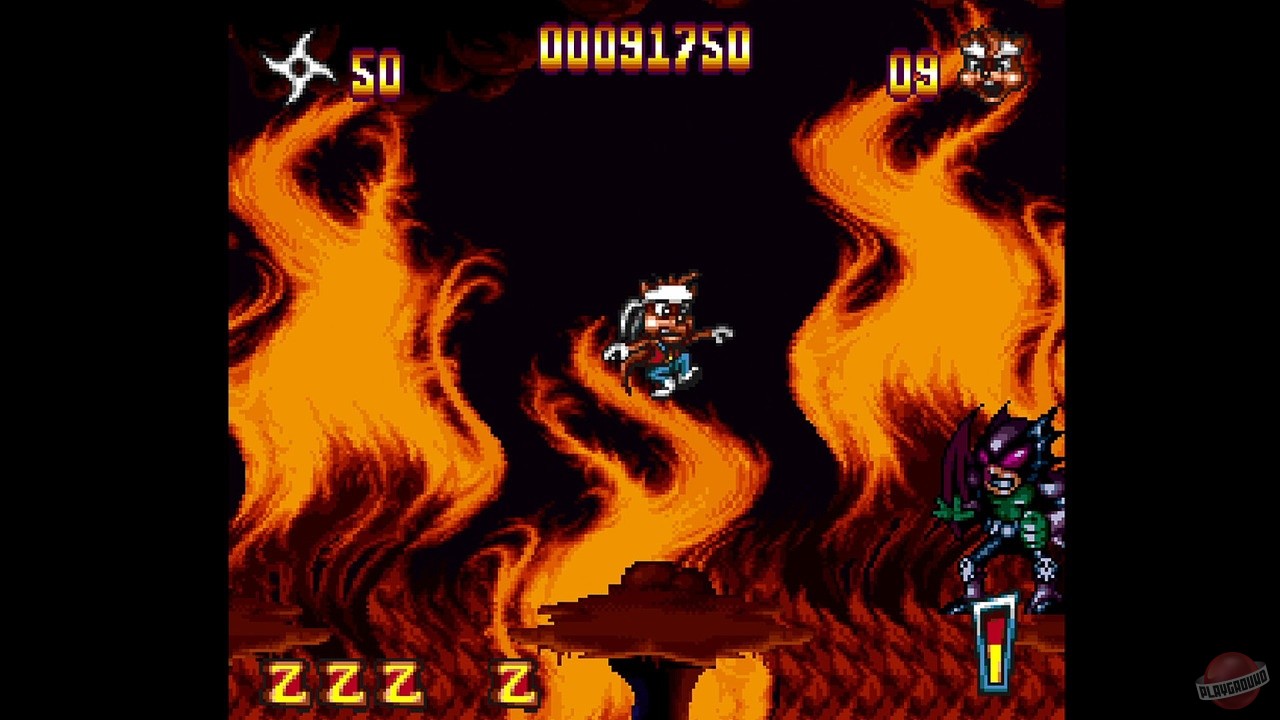 Скриншот из игры Zero the Kamikaze Squirrel - 10