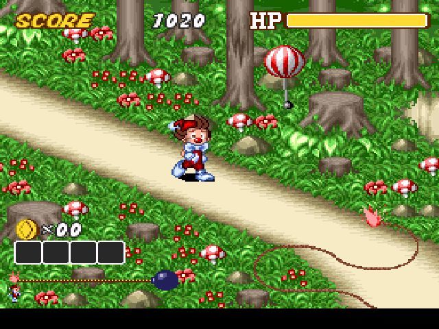 Скриншот из игры Kid Klown in Crazy Chase - 12