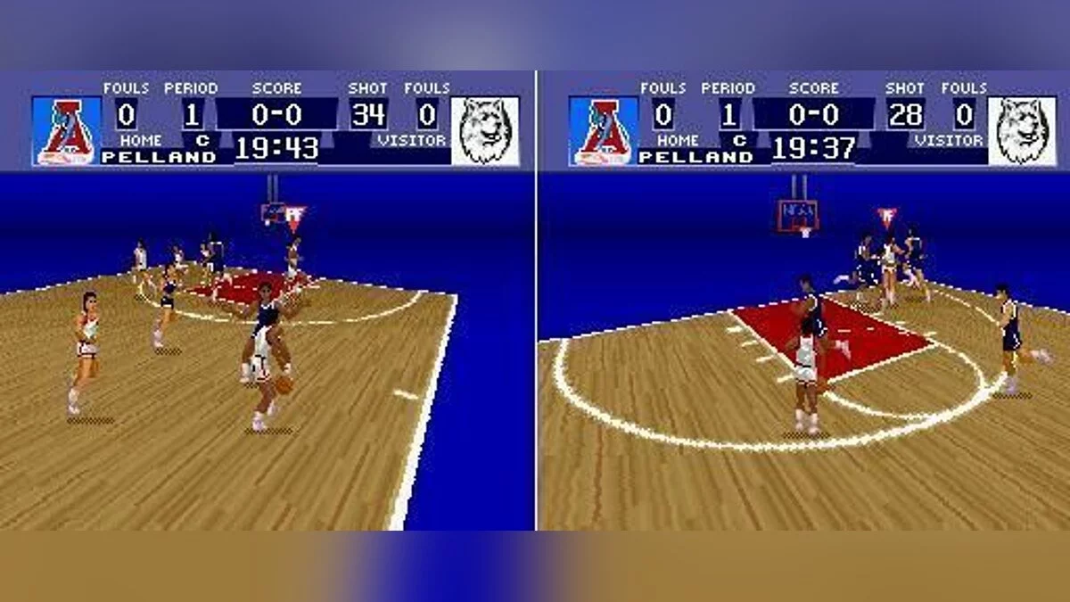 Скриншот из игры NCAA Basketball - 1