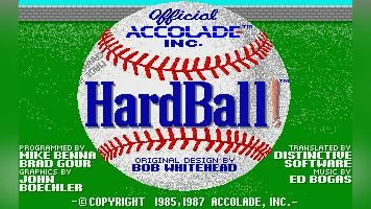 Скриншот из игры HardBall! - 2