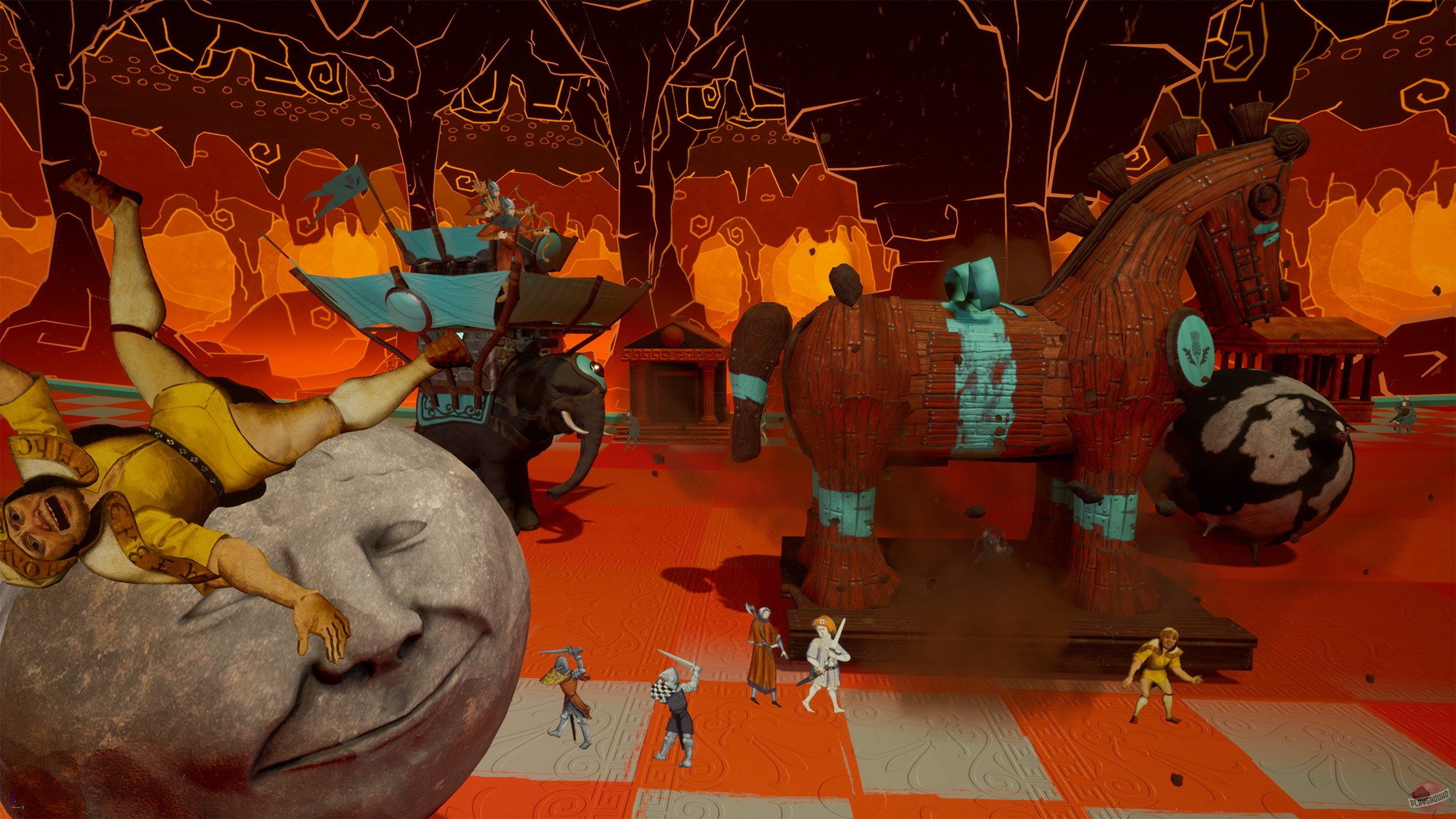 Скриншот из игры Rock of Ages 3: Make & Break - 28