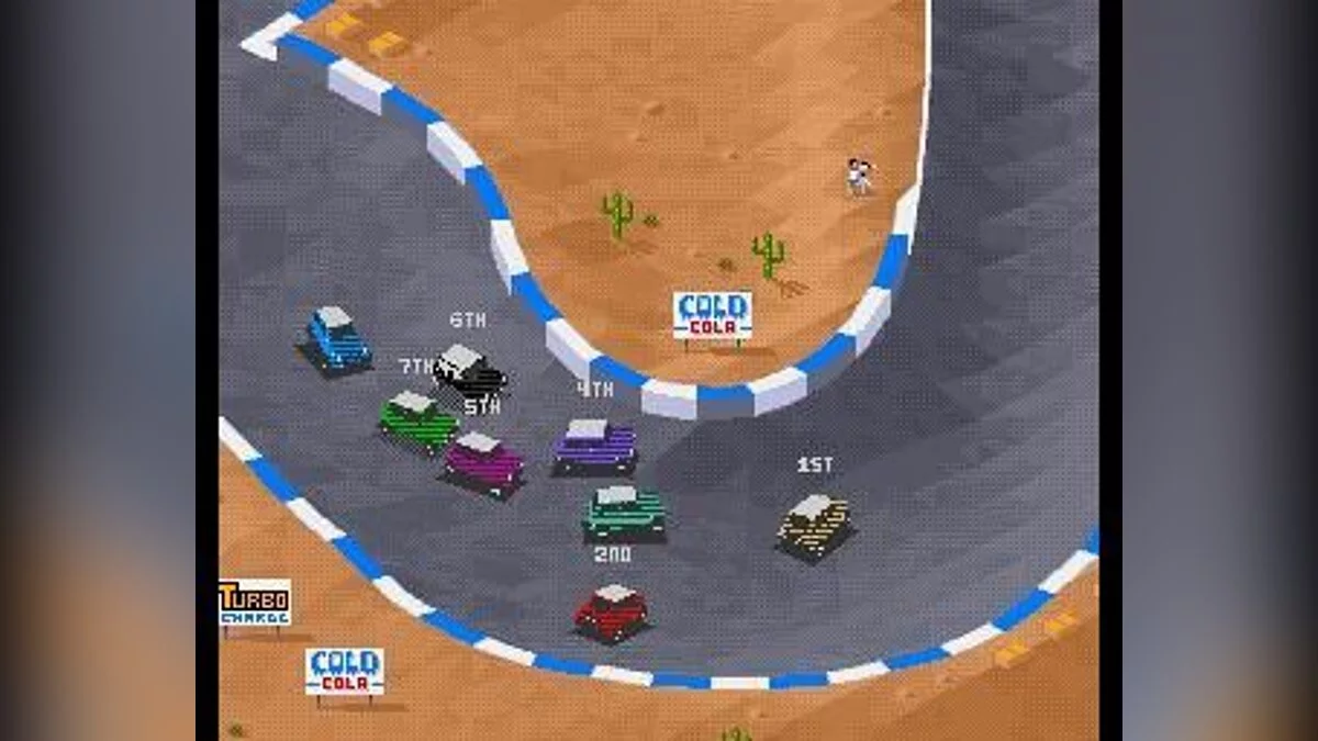 Скриншот из игры Super Skidmarks - 9