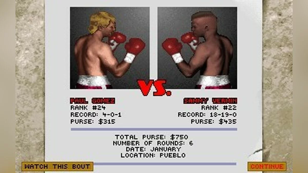 Скриншот из игры ABC Wide World of Sports Boxing - 9