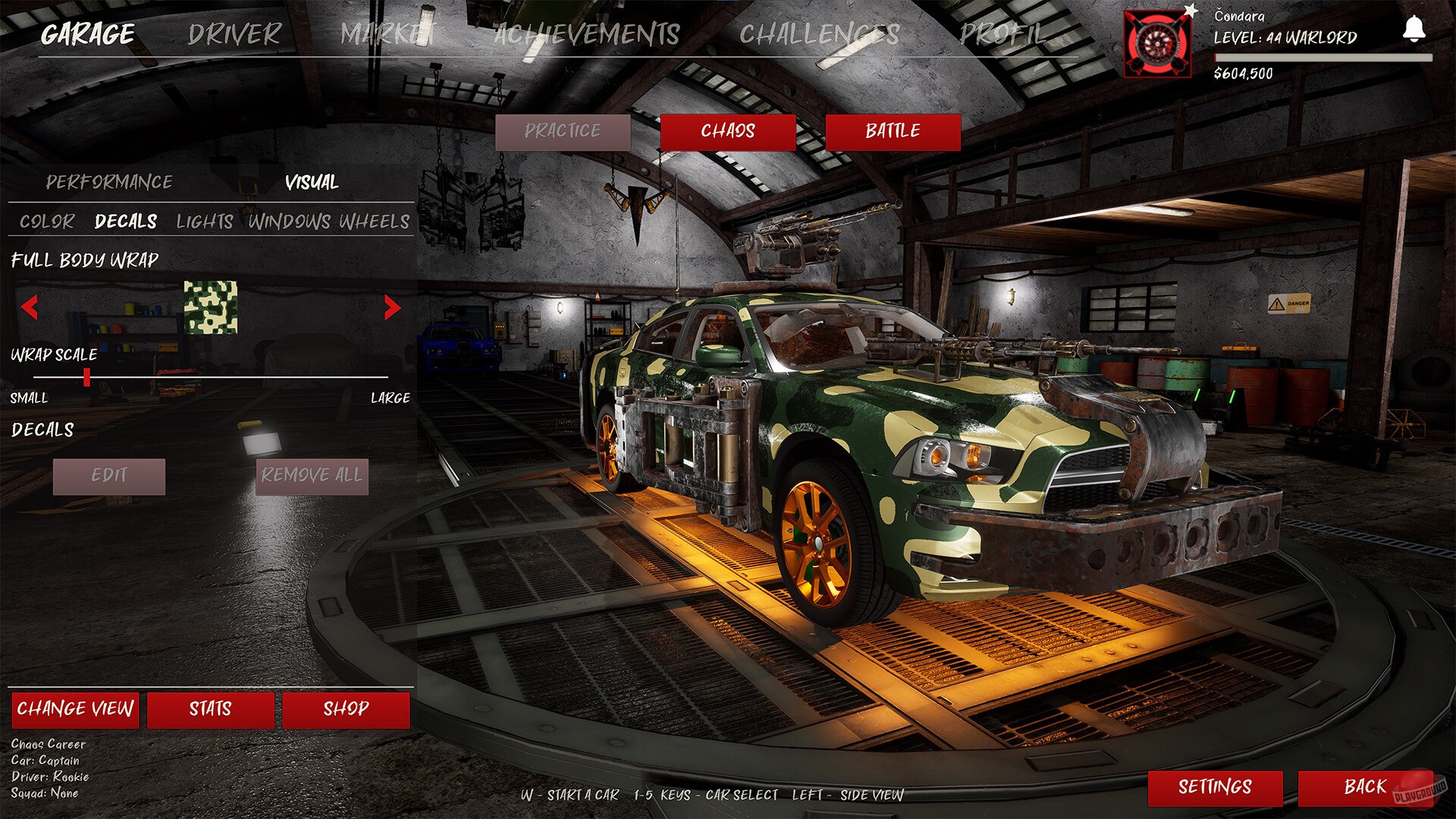 Скриншот из игры Chaos on Wheels - 7