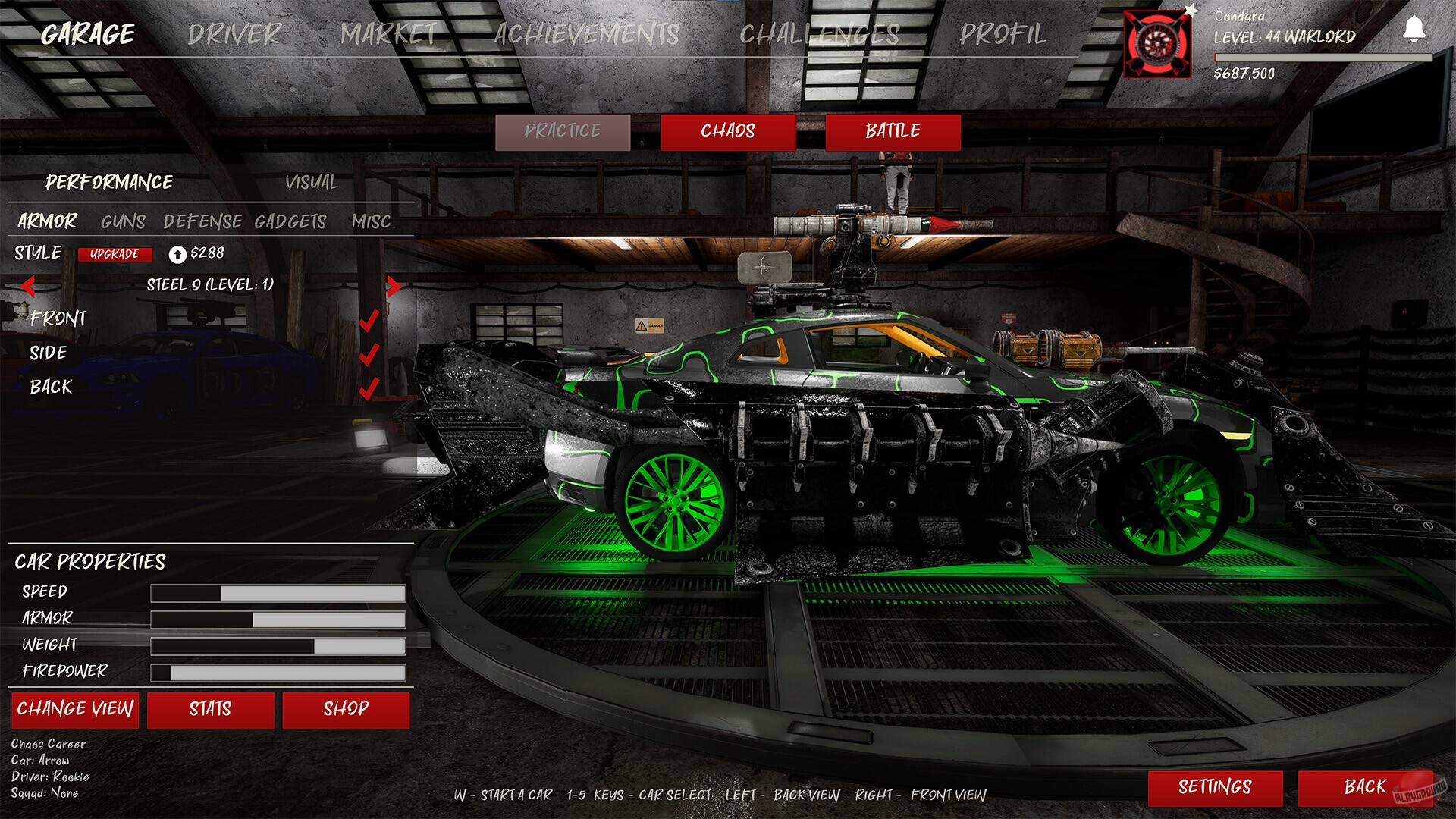 Скриншот из игры Chaos on Wheels - 20