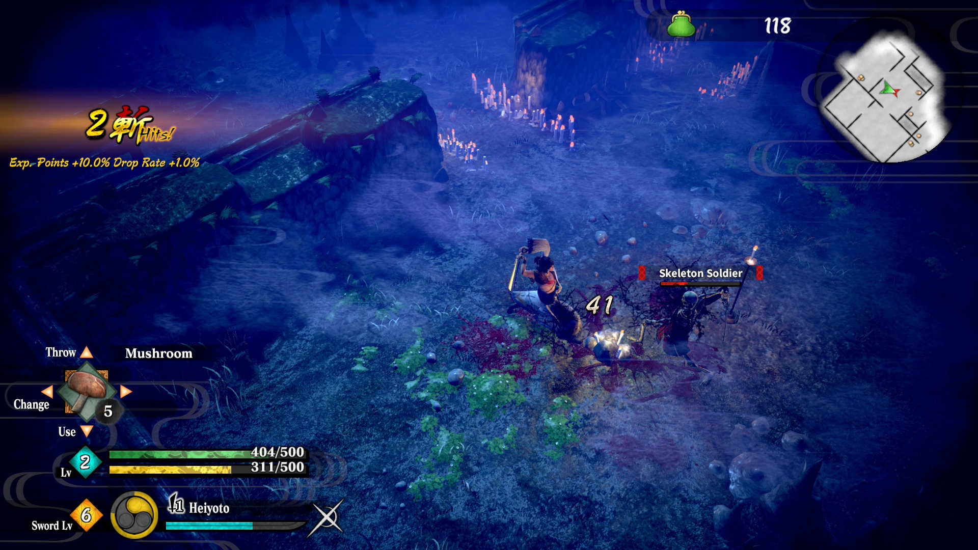 Скриншот из игры KATANA KAMI: A Way of the Samurai Story - 6