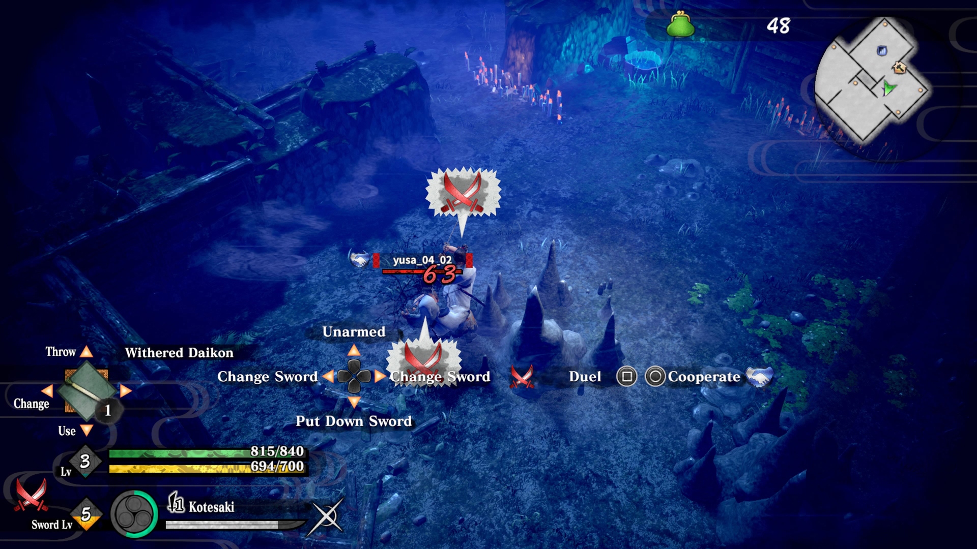 Скриншот из игры KATANA KAMI: A Way of the Samurai Story - 16