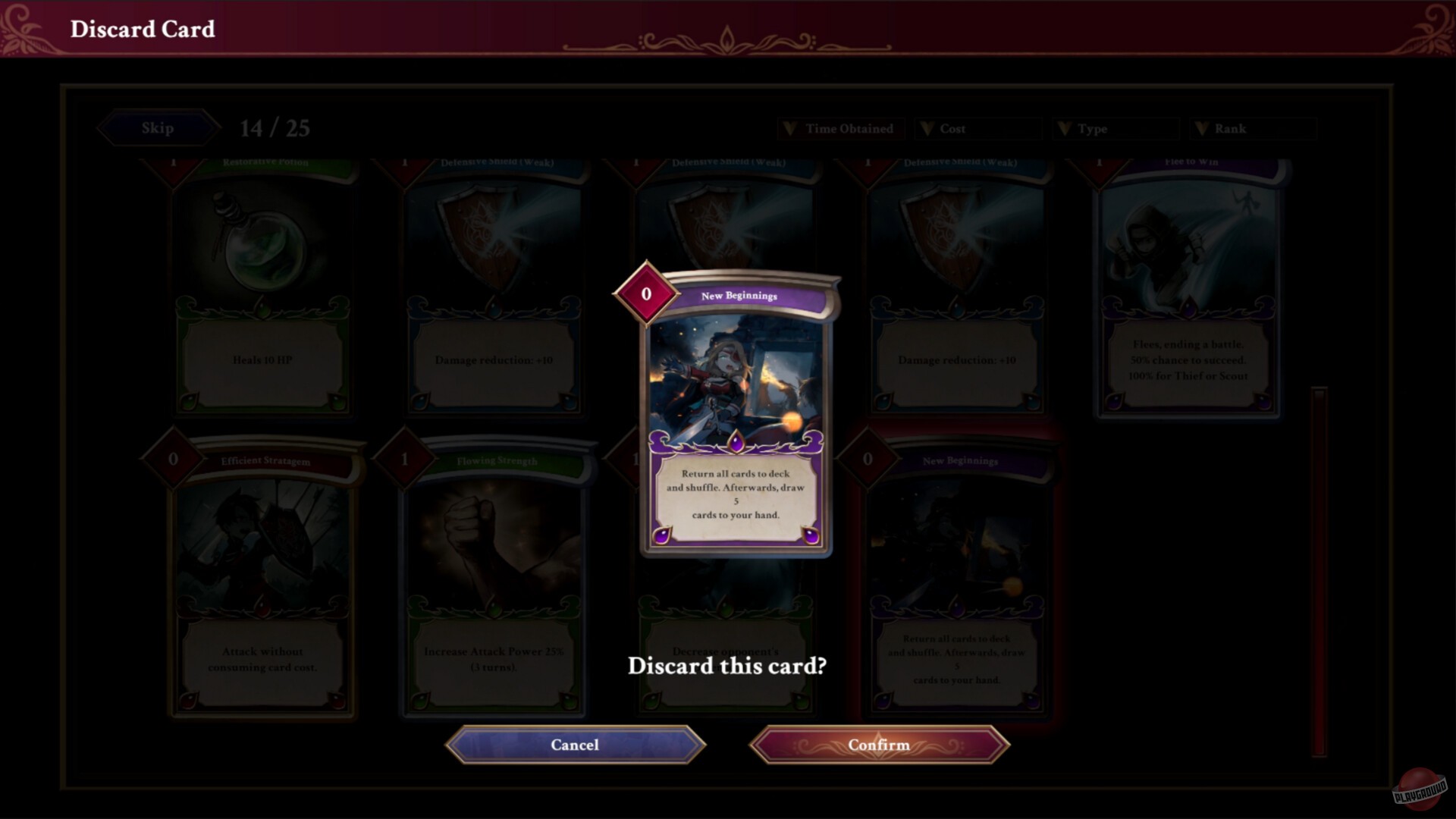 Скриншот из игры C.A.R.D.S. RPG: The Misty Battlefield - 12