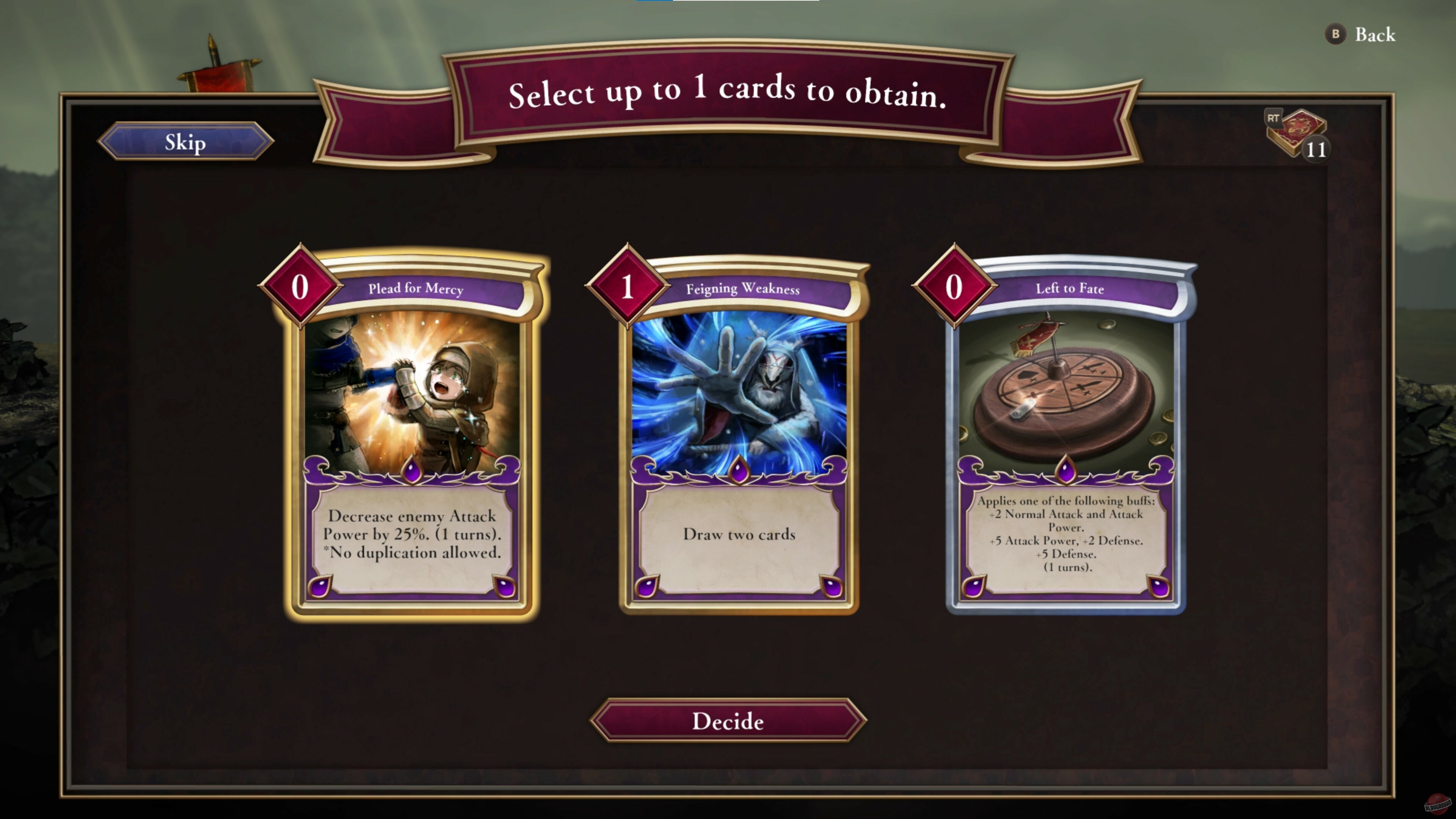 Скриншот из игры C.A.R.D.S. RPG: The Misty Battlefield - 11