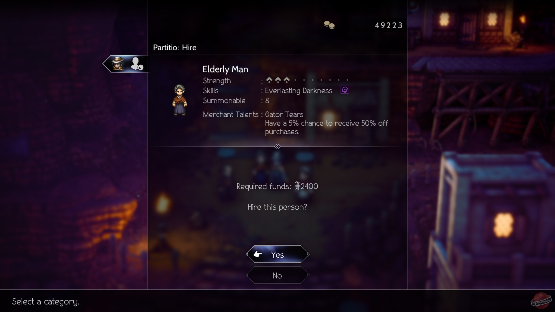 Скриншот из игры Octopath Traveler 2 - 89