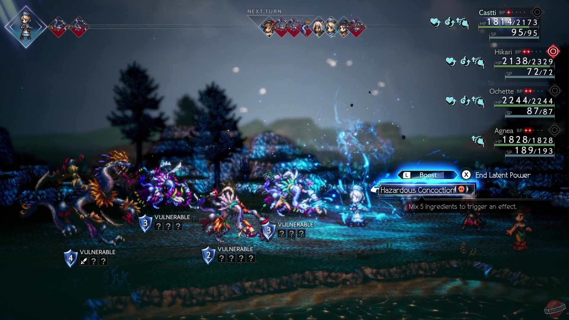 Скриншот из игры Octopath Traveler 2 - 137