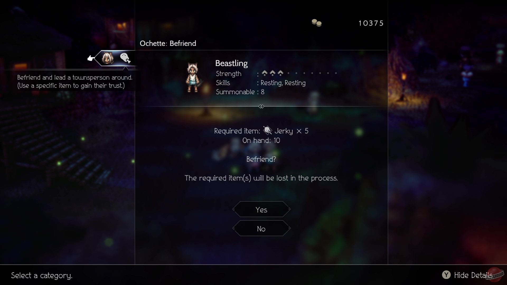 Скриншот из игры Octopath Traveler 2 - 110