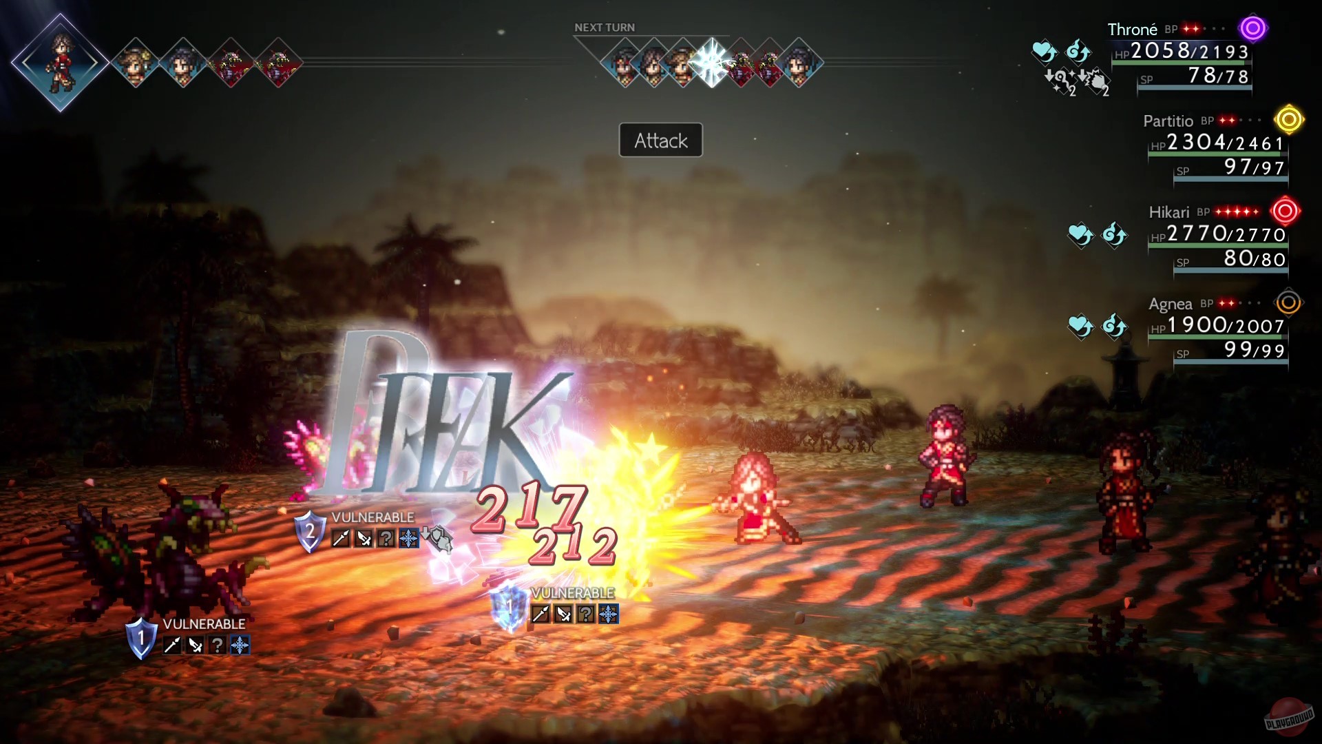 Скриншот из игры Octopath Traveler 2 - 126