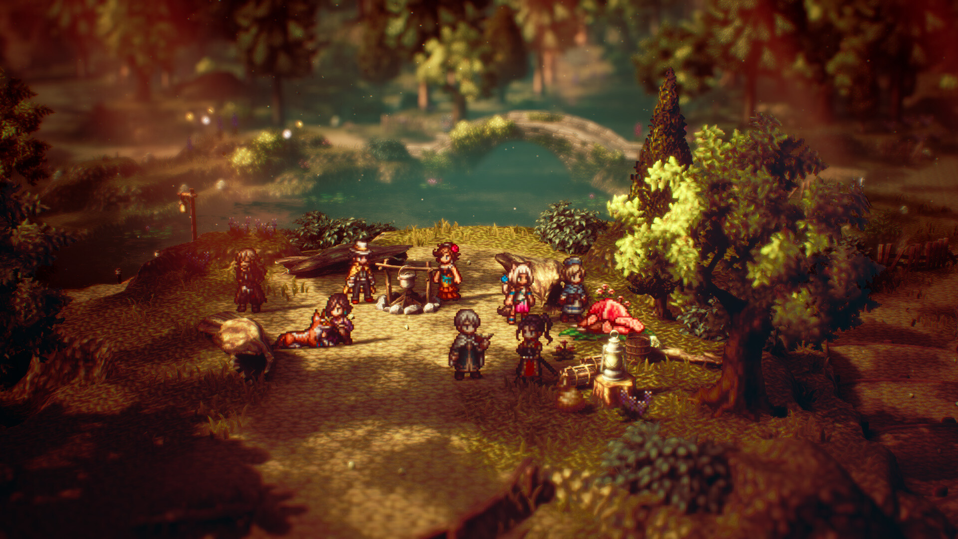 Скриншот из игры Octopath Traveler 2 - 3