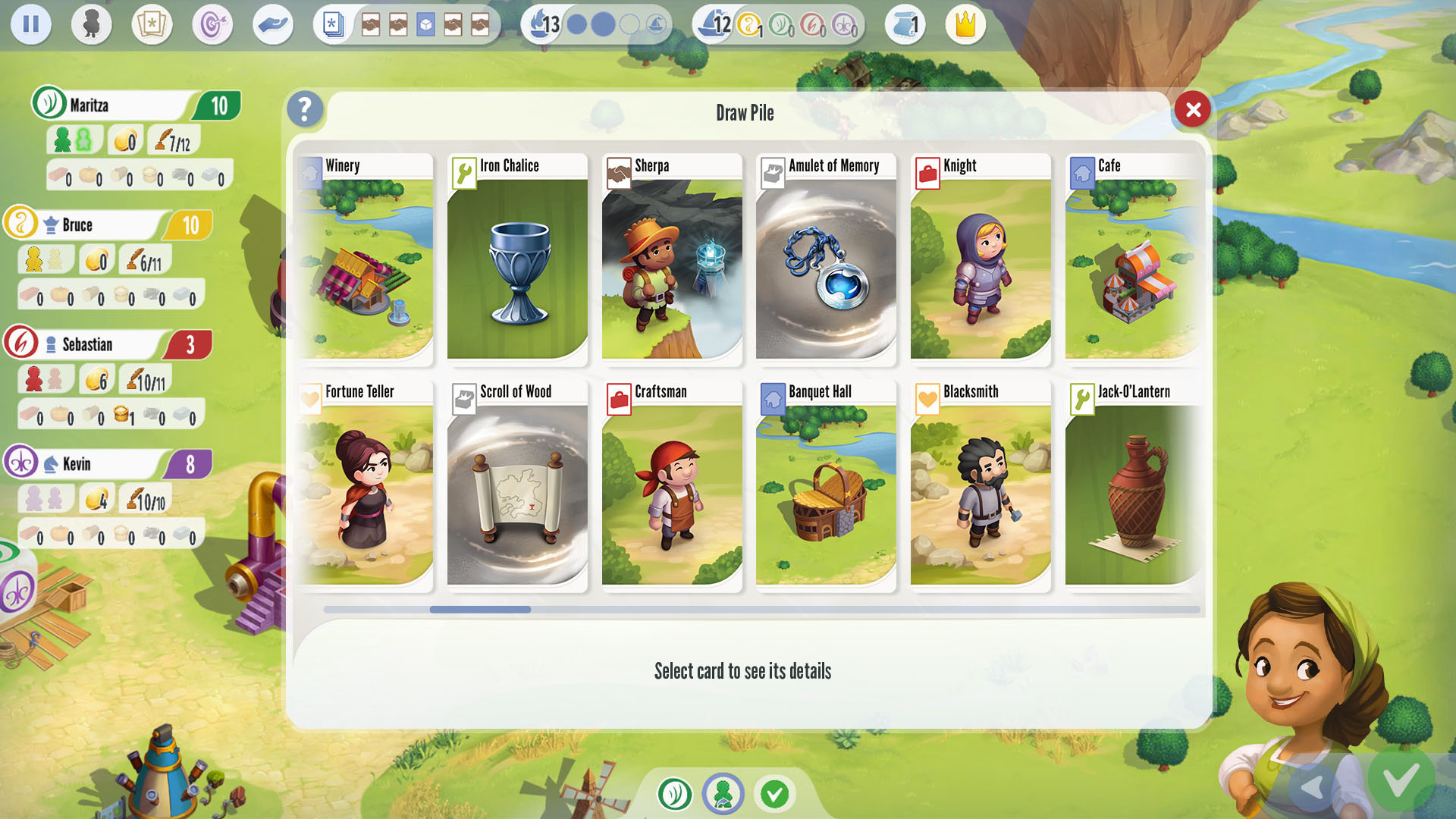 Скриншот из игры Charterstone: Digital Edition - 6