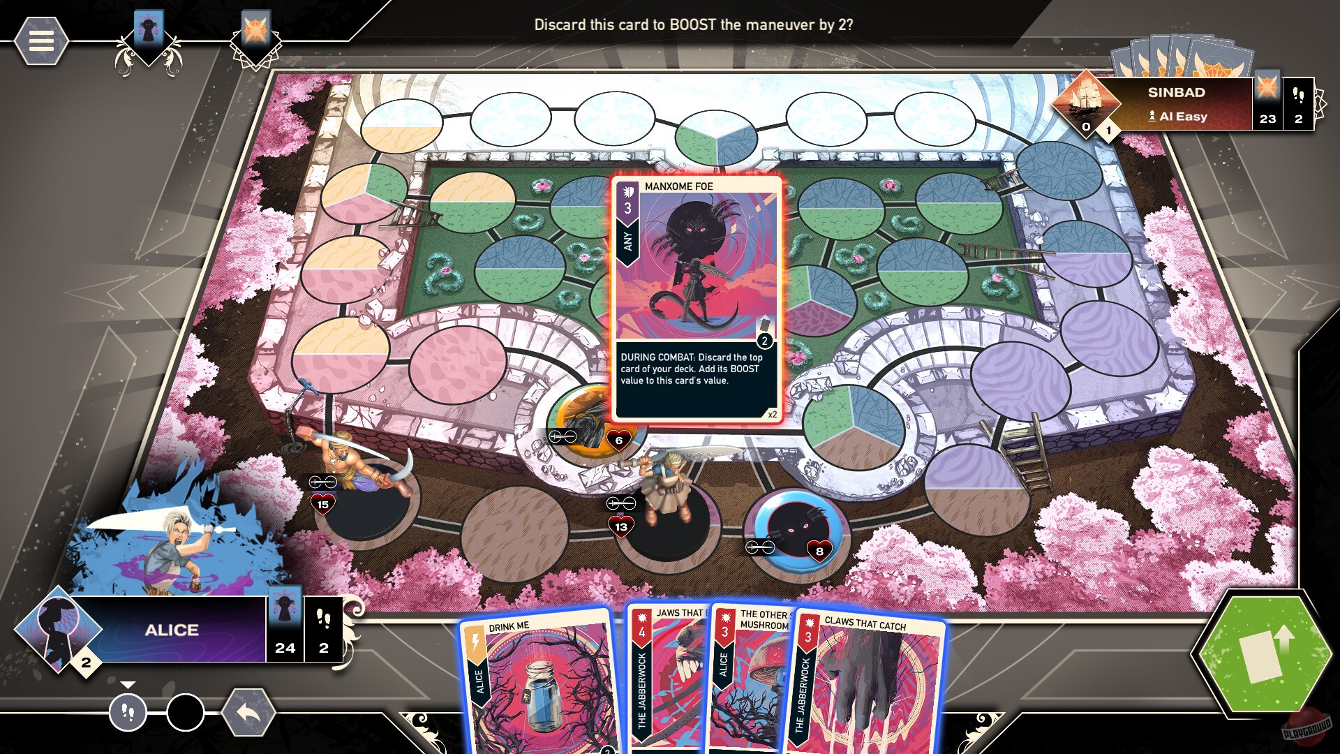 Скриншот из игры Unmatched: Digital Edition - 9