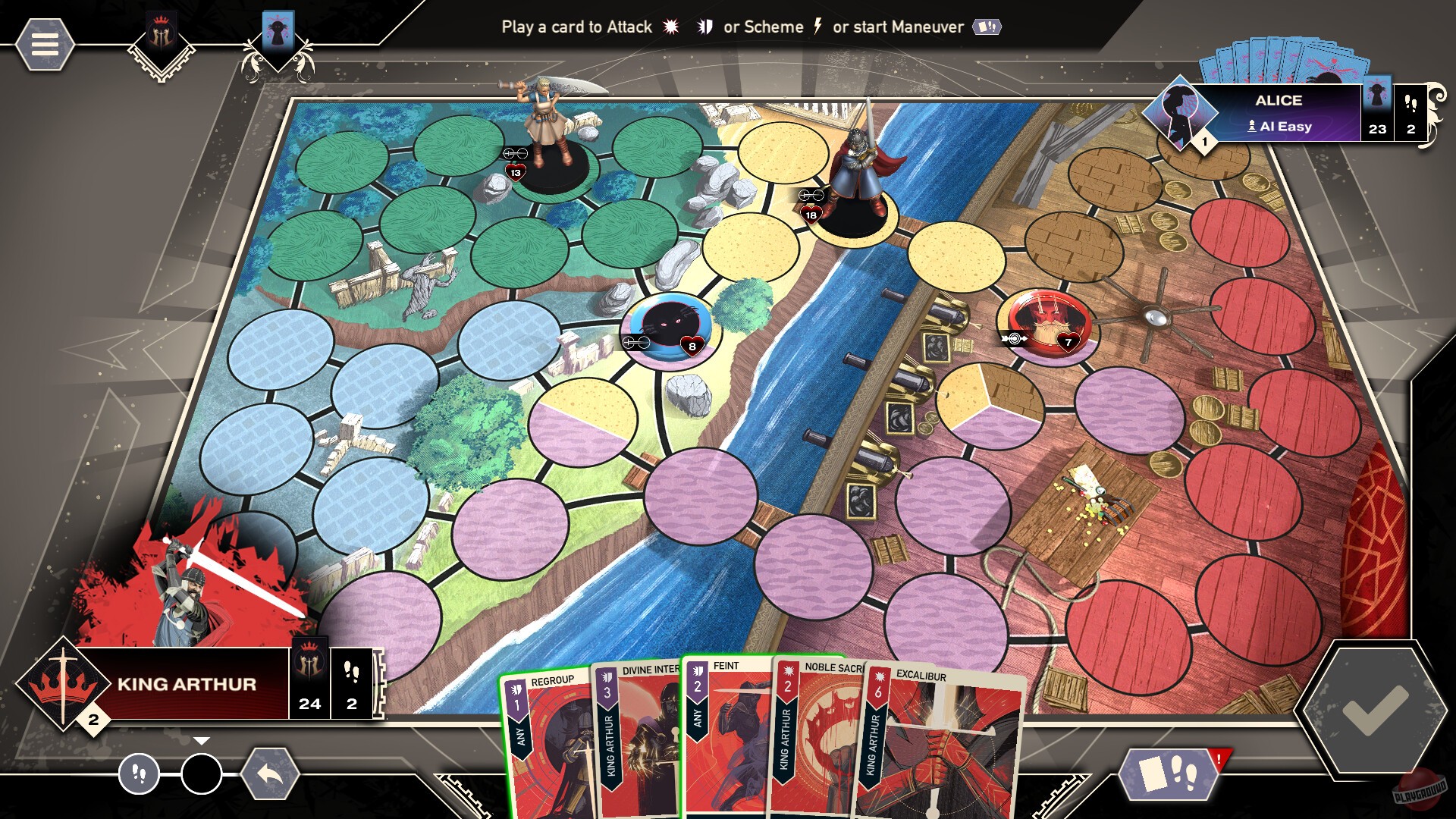 Скриншот из игры Unmatched: Digital Edition - 14