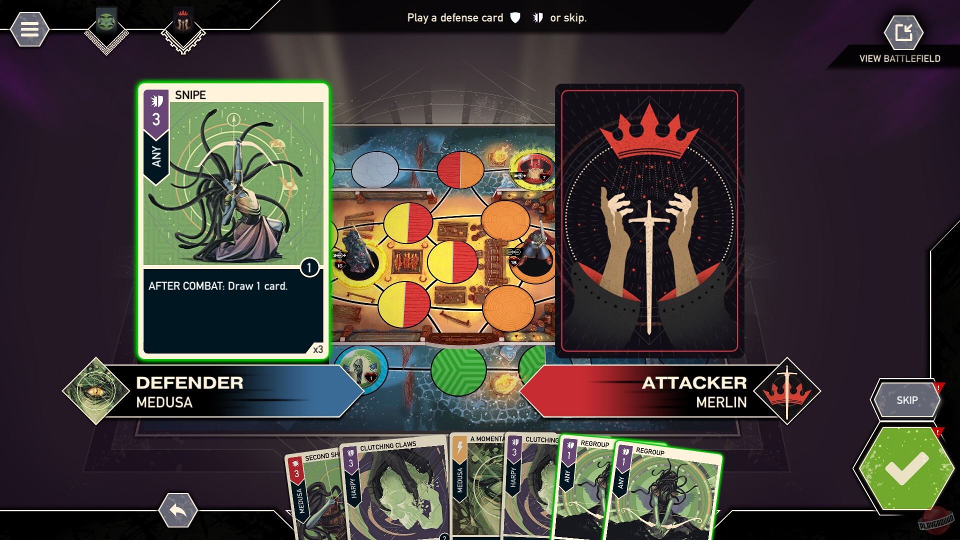 Скриншот из игры Unmatched: Digital Edition - 8