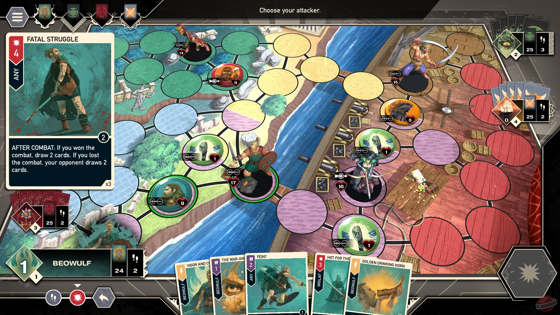 Скриншот из игры Unmatched: Digital Edition - 5