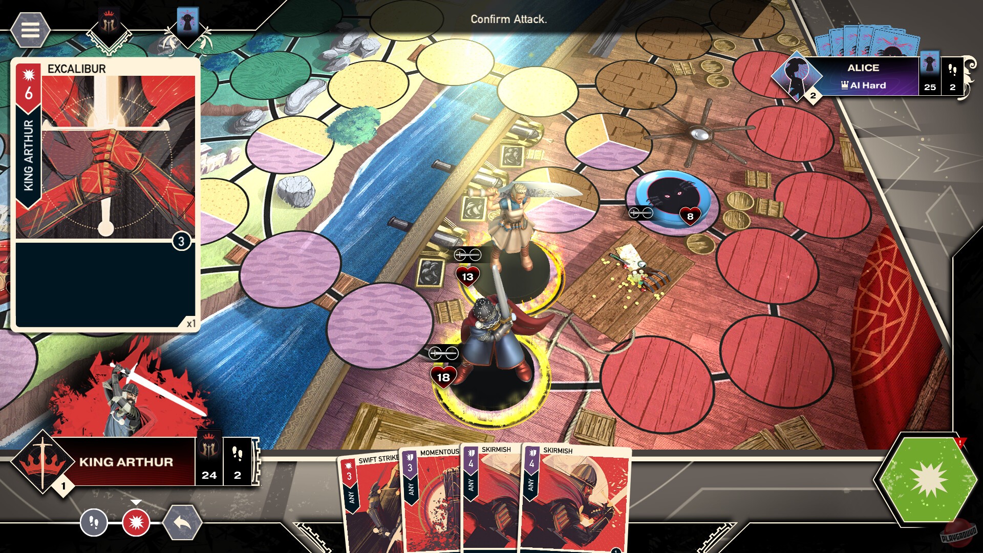 Скриншот из игры Unmatched: Digital Edition - 12