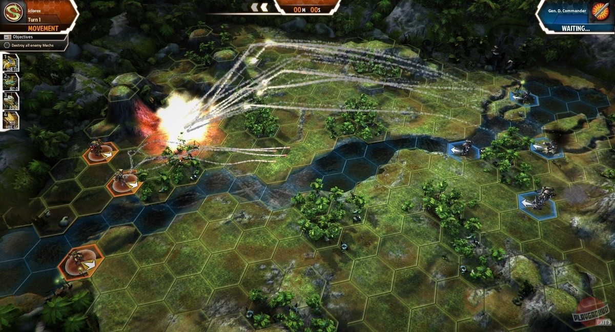 Скриншот из игры MechWarrior Tactics - 10