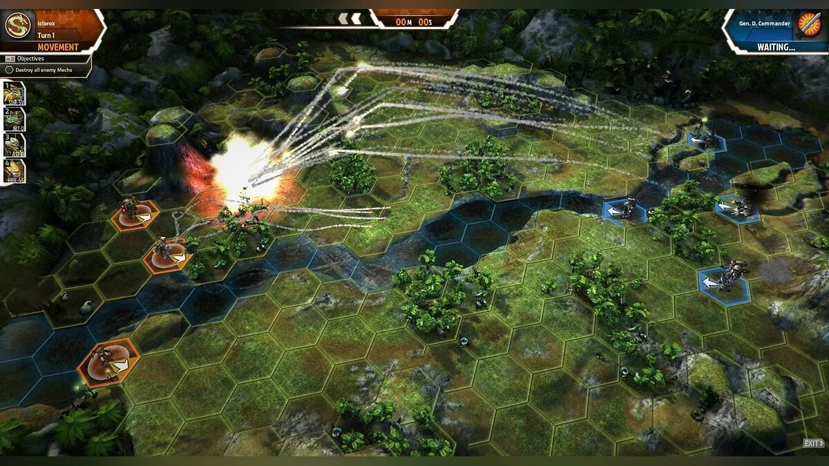 Скриншот из игры MechWarrior Tactics - 2