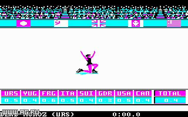 Скриншот из игры Winter Games - 25