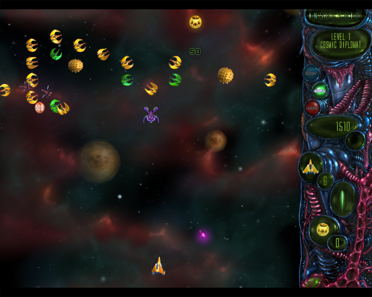 Скриншот из игры Insectoid - 18