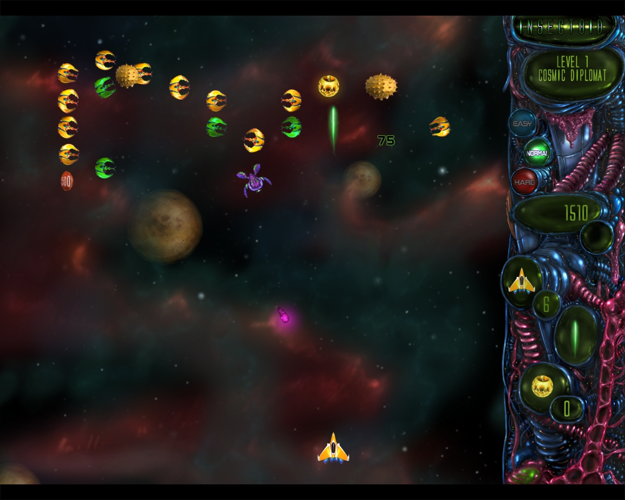 Скриншот из игры Insectoid - 16
