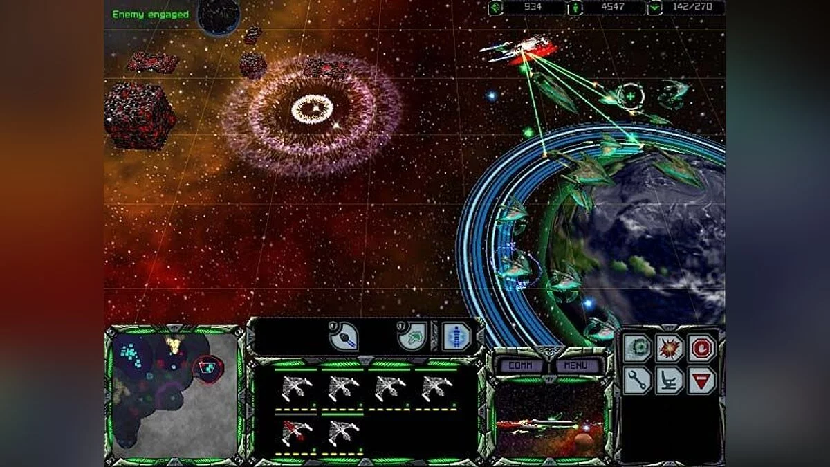 Скриншот из игры Star Trek Armada - 7