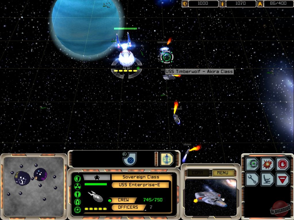 Скриншот из игры Star Trek Armada - 21