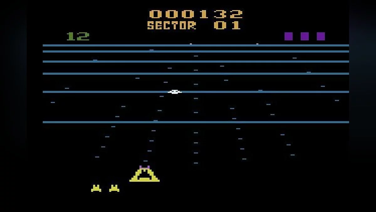 Скриншот из игры Beam Rider - 6