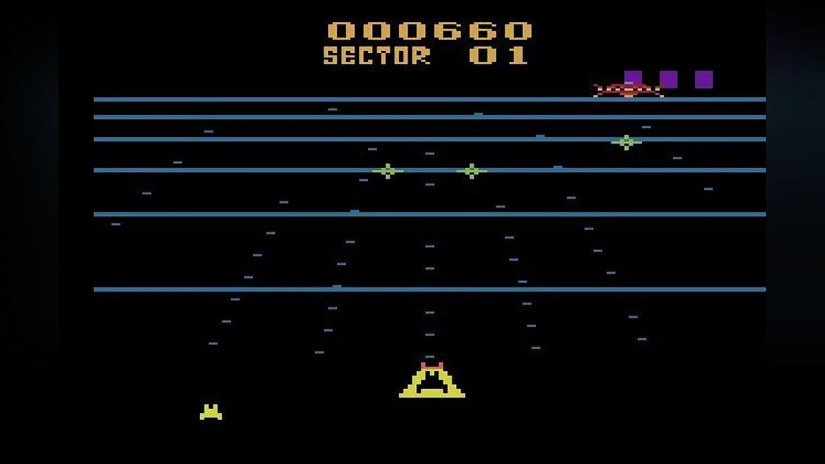 Скриншот из игры Beam Rider - 8