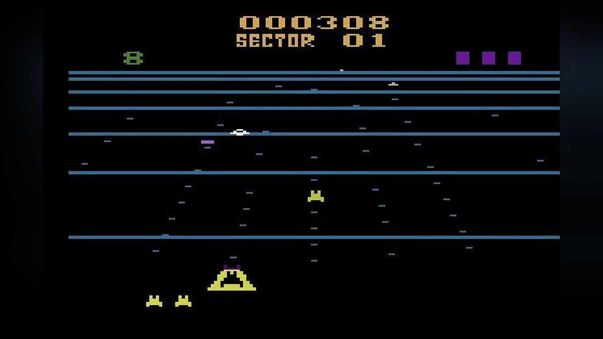 Скриншот из игры Beam Rider - 10