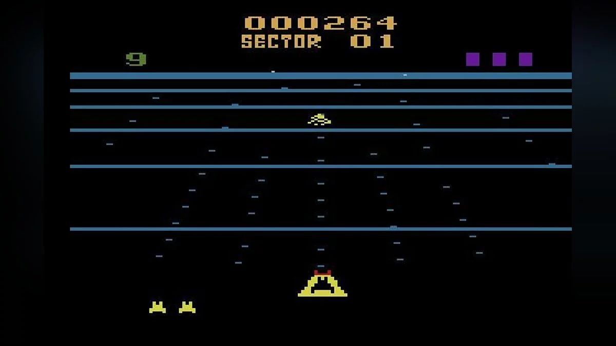 Скриншот из игры Beam Rider - 9
