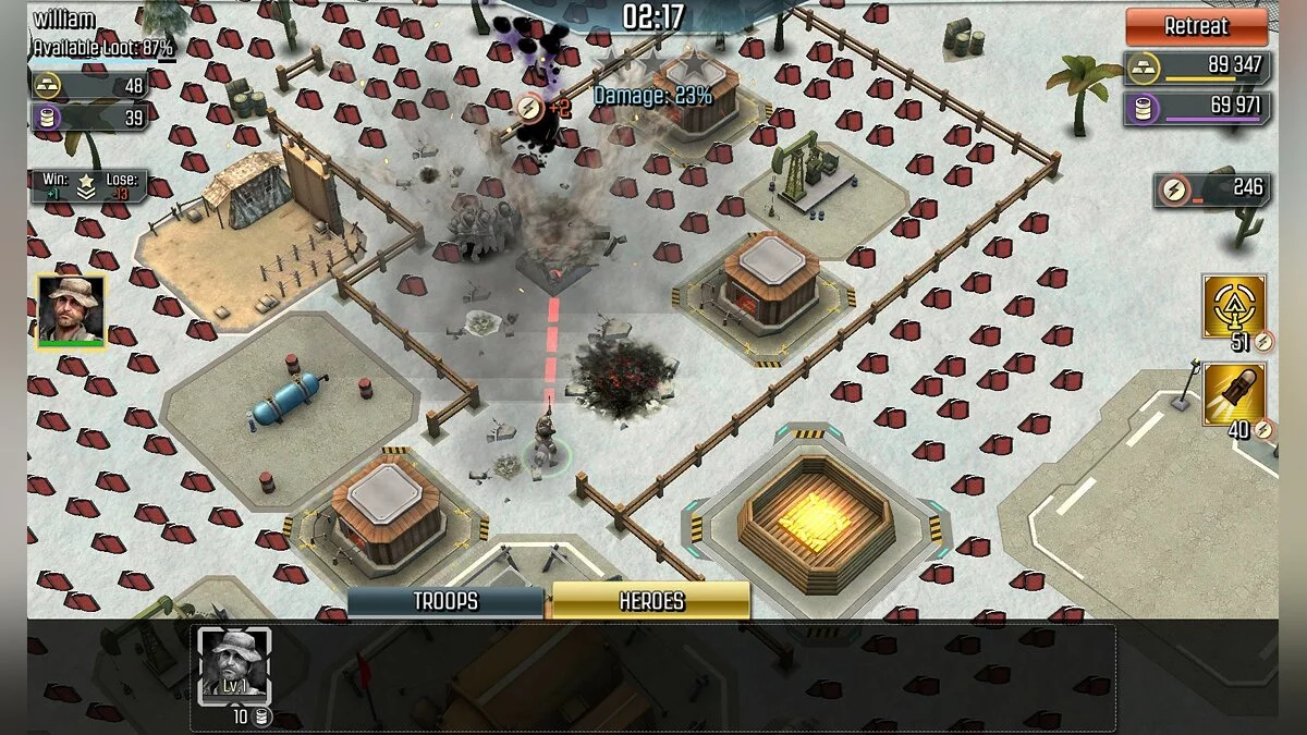 Скриншот из игры Call of Duty: Heroes - 30