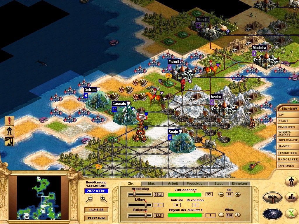 Скриншот из игры Civilization: Call to Power - 14