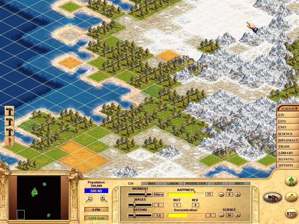 Скриншот из игры Civilization: Call to Power - 6